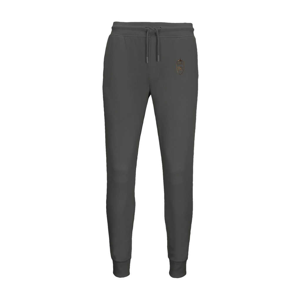 Jogging Anthracite chiné, vue de face — Maison Sahari