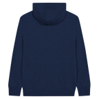 Sweat zippé en coton brodé du monogramme RS — Maison Sahari