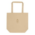 Tote bag brodé du monogramme RS, coloris sable — Maison Sahari