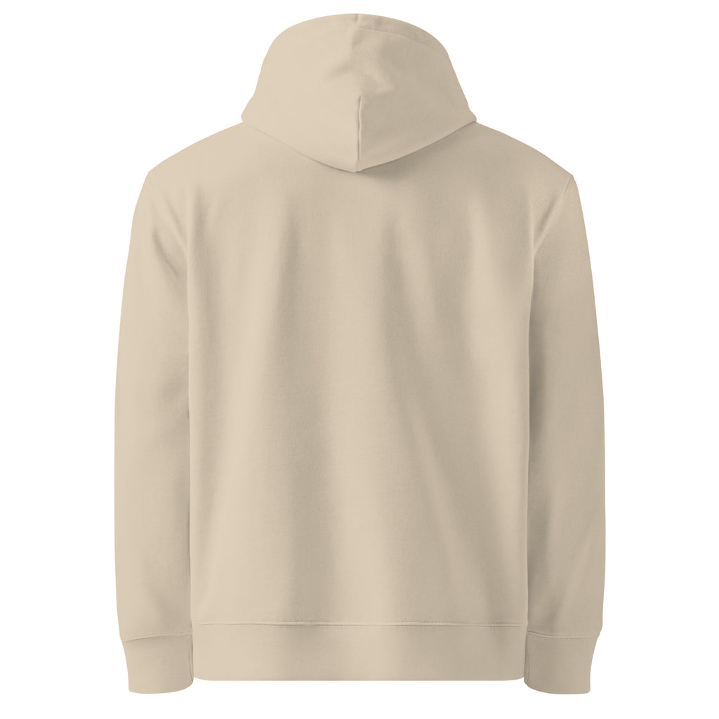 Sweat à capuche en coton bio brodé du monogramme RS — Maison Sahari
