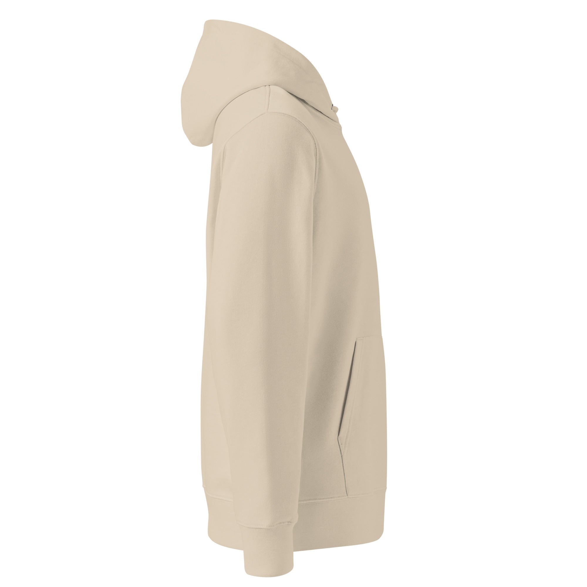 Sweat à capuche en coton bio brodé du monogramme RS — Maison Sahari