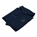 Sweat à capuche en coton bio brodé du monogramme RS — Maison Sahari