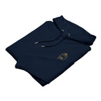 Sweat à capuche en coton bio brodé du monogramme RS — Maison Sahari