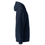 Sweat à capuche en coton bio brodé du monogramme RS — Maison Sahari