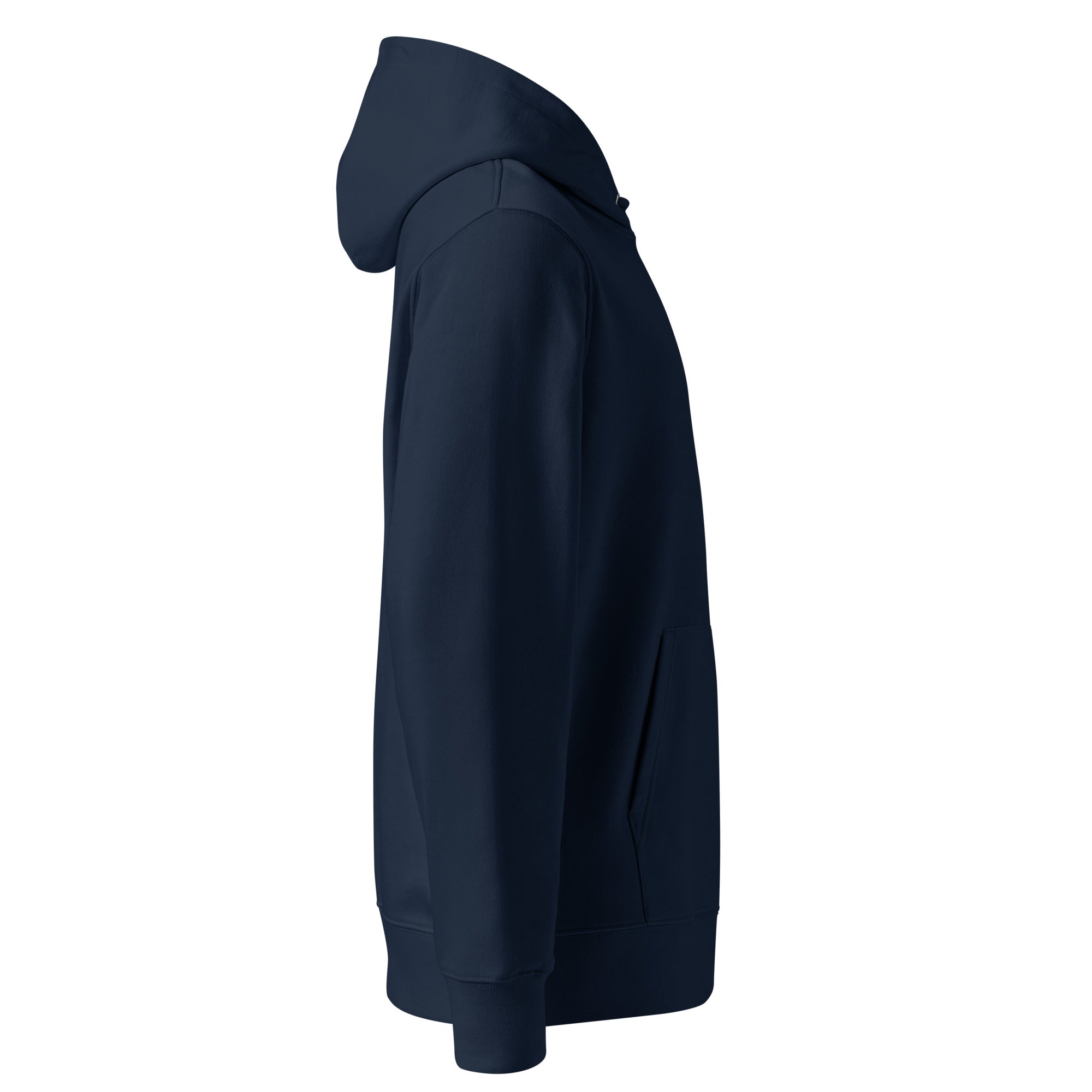 Sweat à capuche en coton bio brodé du monogramme RS — Maison Sahari