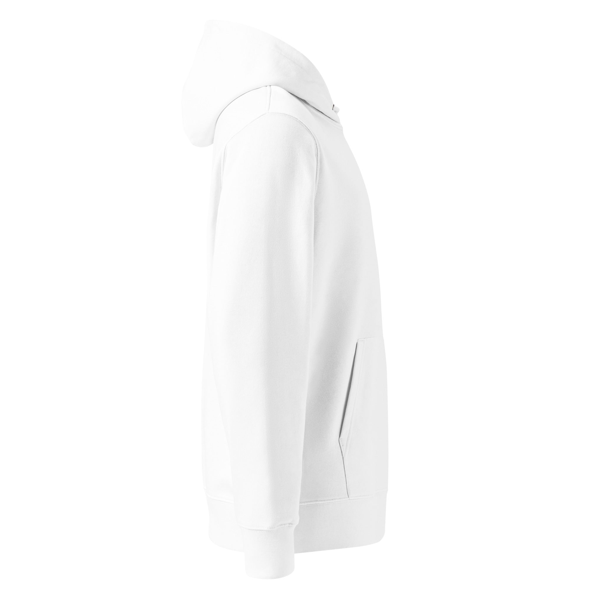 Sweat à capuche en coton bio brodé du monogramme RS — Maison Sahari