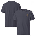 T-shirt en coton lourd brodé du monogramme RS — Maison Sahari