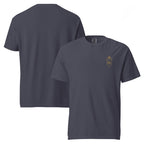 T-shirt en coton lourd brodé du monogramme RS — Maison Sahari