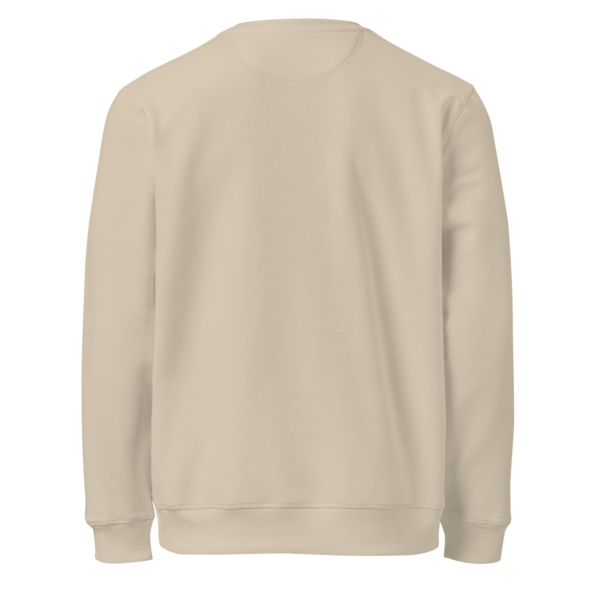 Sweat en coton biologique brodé du monogramme RS — Maison Sahari