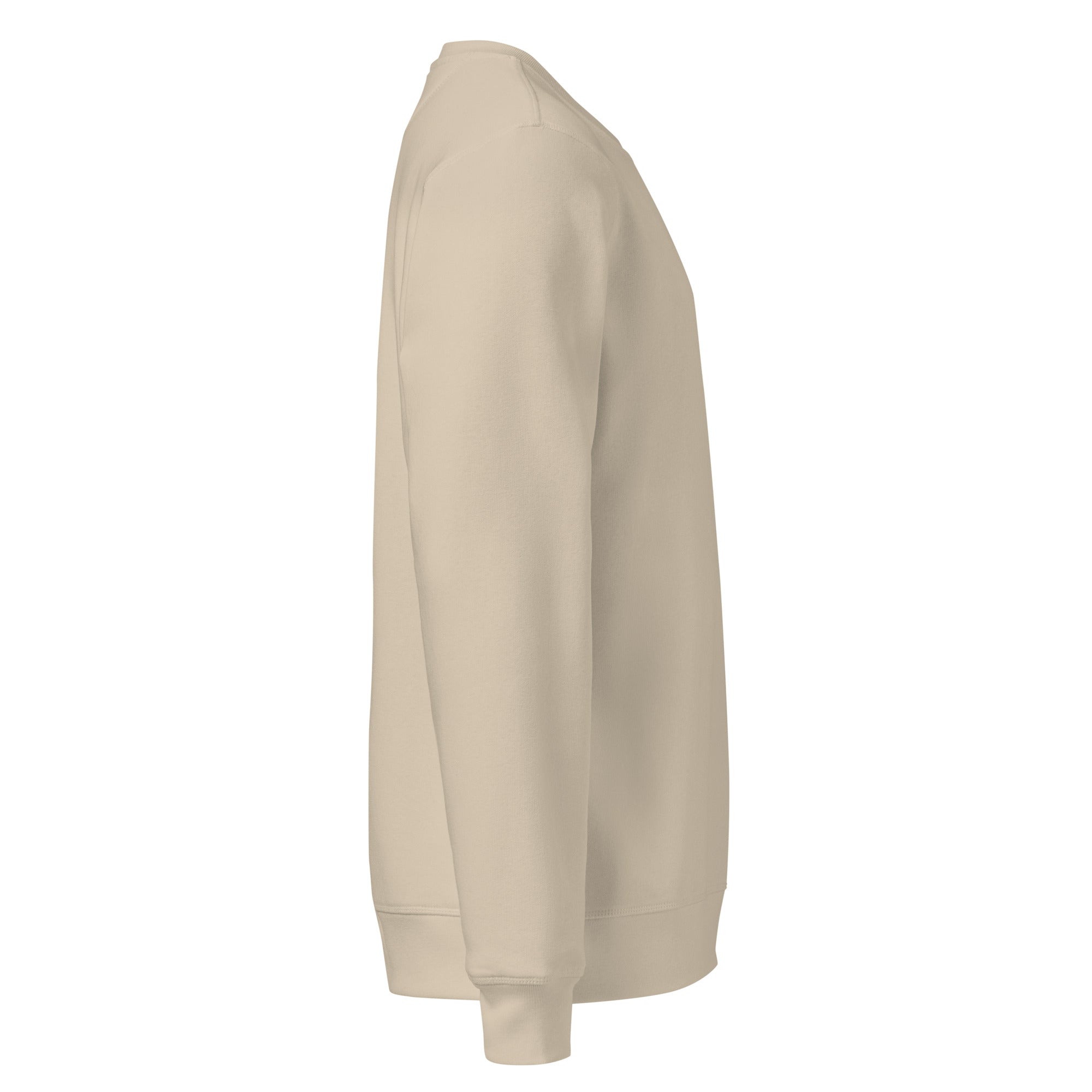 Sweat en coton biologique brodé du monogramme RS — Maison Sahari