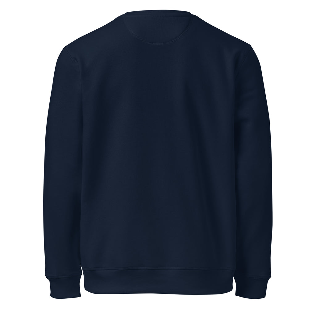 Sweat en coton biologique brodé du monogramme RS — Maison Sahari