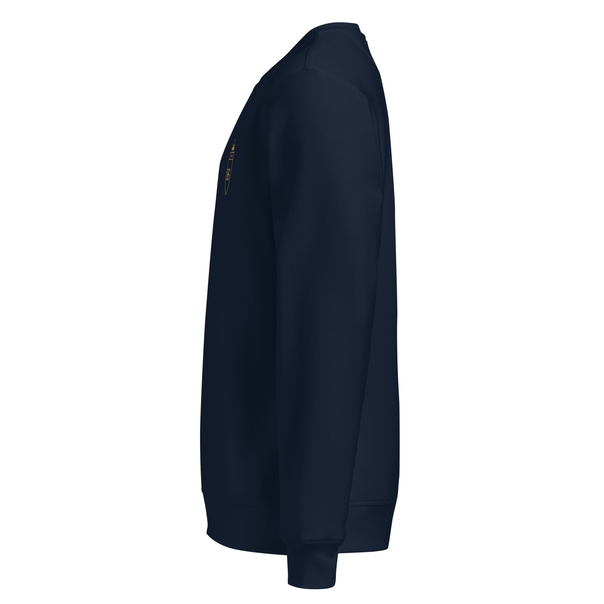 Sweat en coton biologique brodé du monogramme RS — Maison Sahari