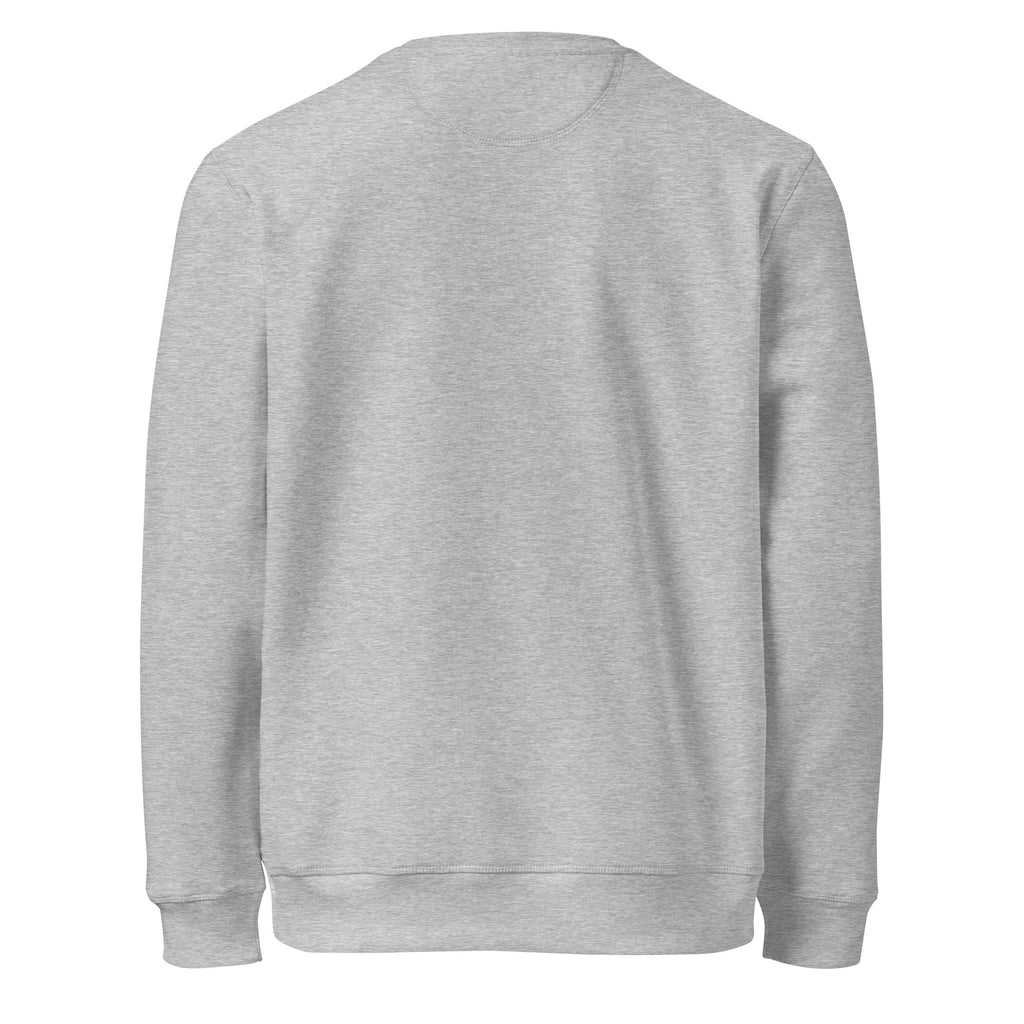 Sweat en coton biologique brodé du monogramme RS — Maison Sahari