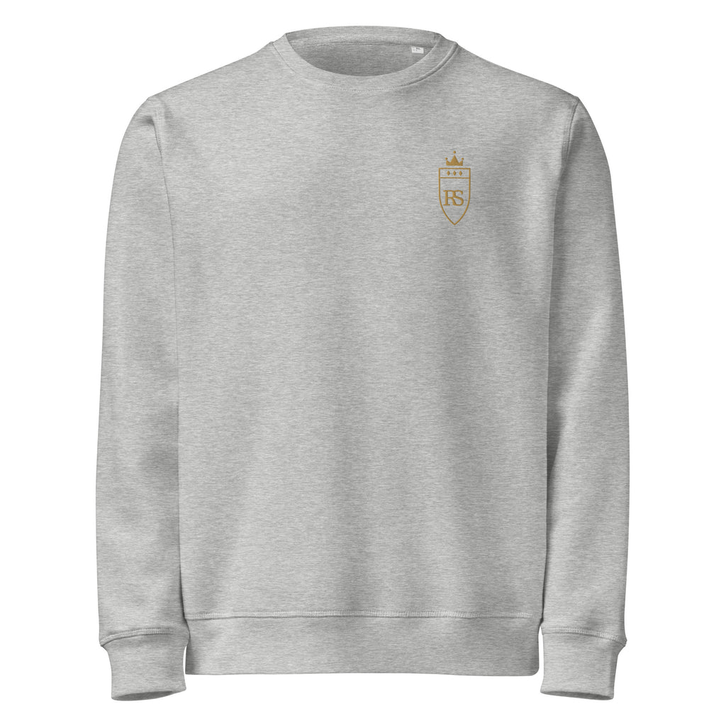 Sweat col rond brodé du monogramme RS — Maison Sahari