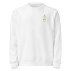 Sweat col rond brodé du monogramme RS — Maison Sahari