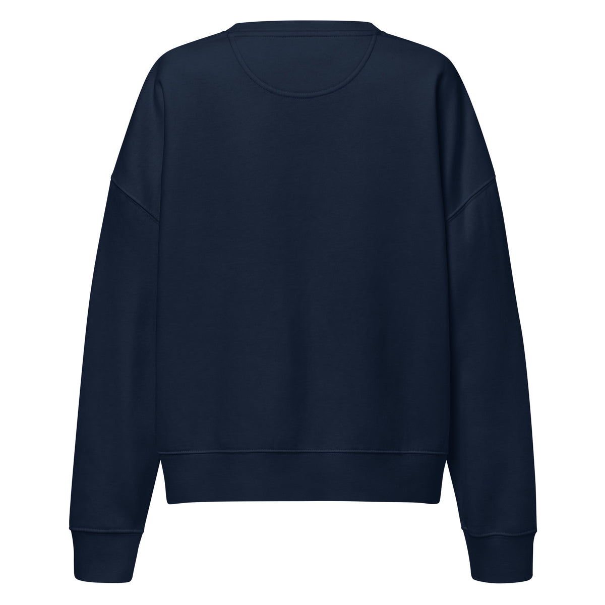 Sweat col rond femme Marine, vue de dos — Maison Sahari