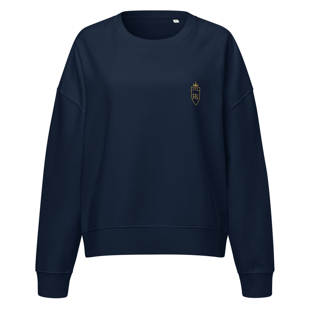 Sweat col rond femme Marine, vue de face — Maison Sahari