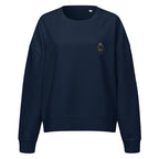 Sweat col rond femme Marine, vue de face — Maison Sahari