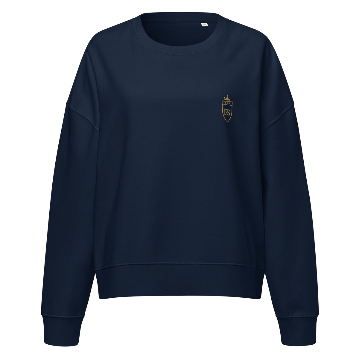 Sweat col rond femme Marine, vue de face — Maison Sahari