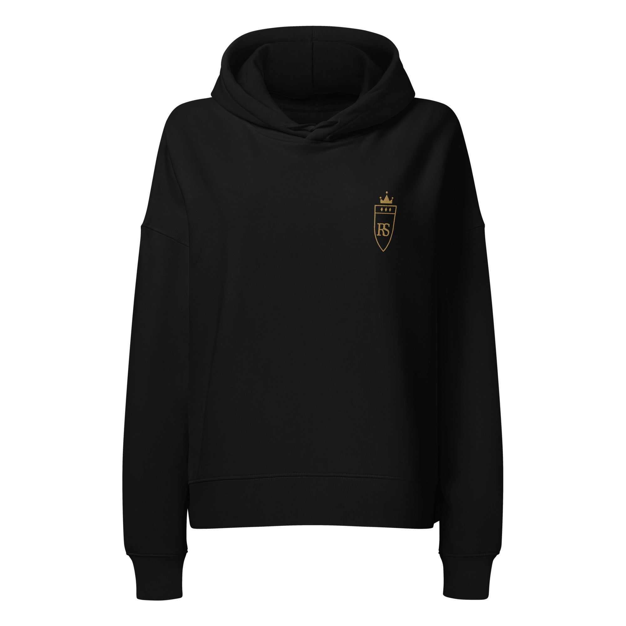 Sweat à capuche femme brodé du monogramme RS — Maison Sahari