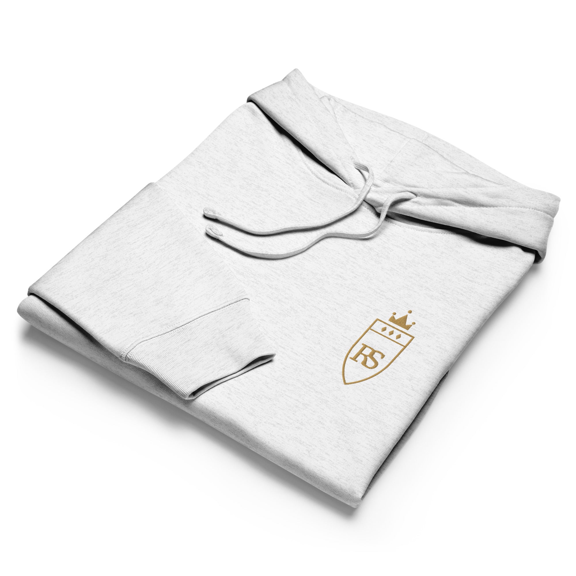 Sweat à capuche femme brodé du monogramme RS — Maison Sahari