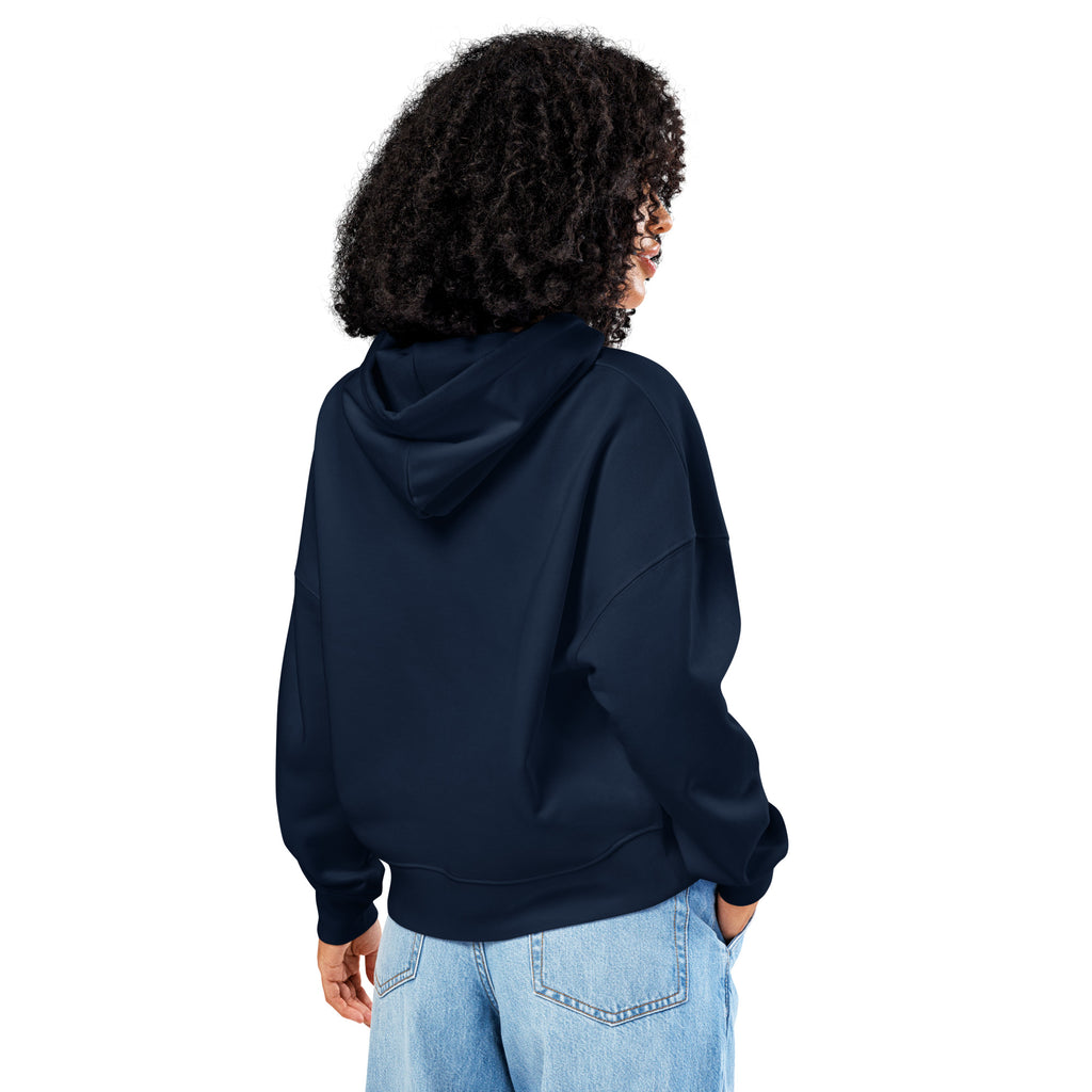 Sweat à capuche femme brodé du monogramme RS — Maison Sahari