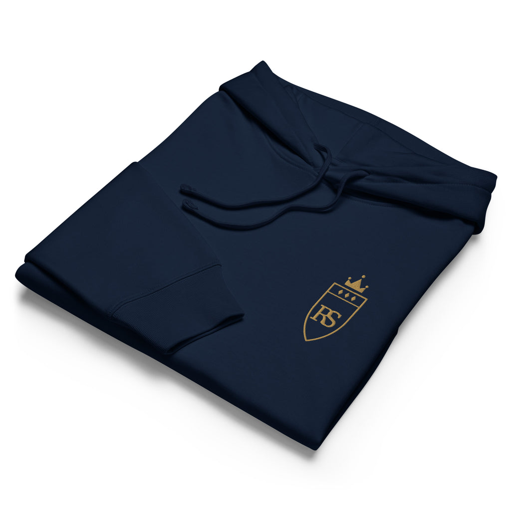 Sweat à capuche femme brodé du monogramme RS — Maison Sahari