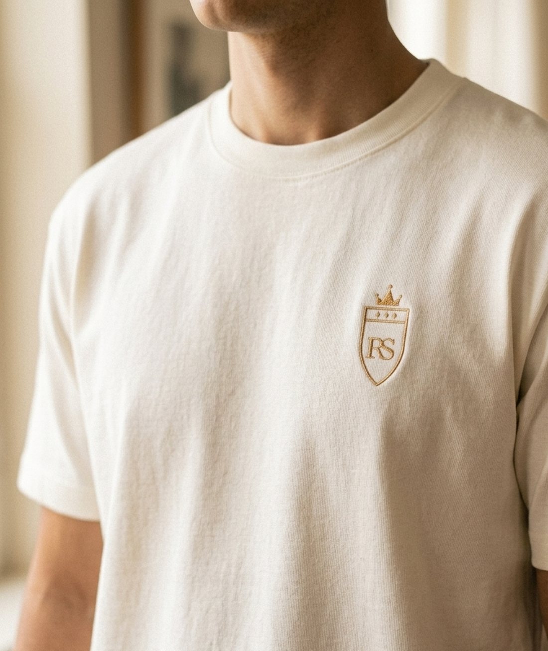 T-shirt brodé RS Maison Sahari